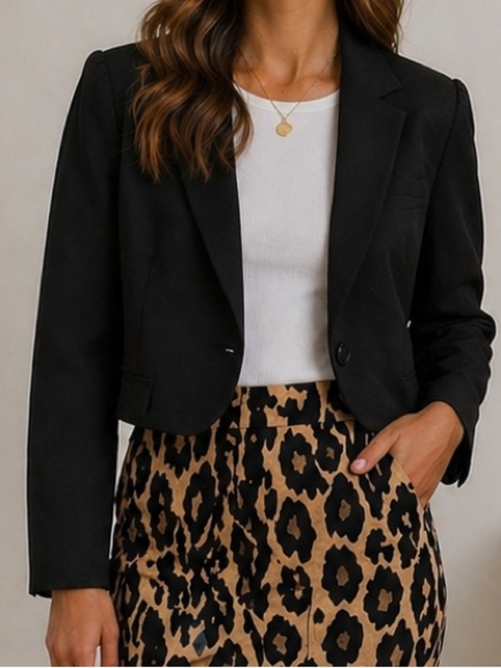 Goddess Classic Black Blazer